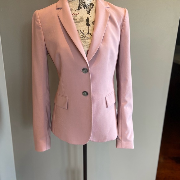 Theory Light Pink Women's Blazer - Picture 1 of 7